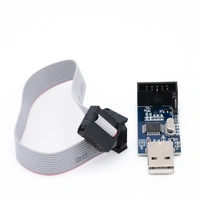 USB AVR Programmer mit Flachbandkabel USB AVR Programmer mit Flachbandkabel
