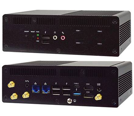 Jetway BFDADN1-N97-N BoxPC (Intel N97 Prozessor, TDP 12W, 2x LAN, LÜFTERLOS)