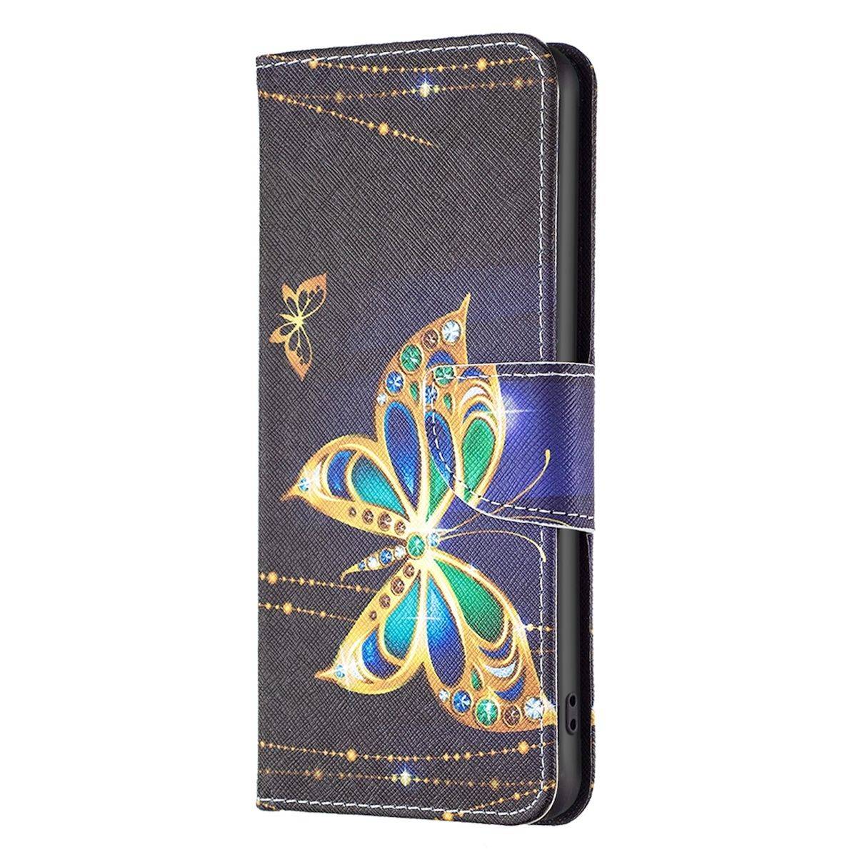 Für Xiaomi Redmi Note 13 Kunstleder Schutz Tasche Hülle Book Motiv 4