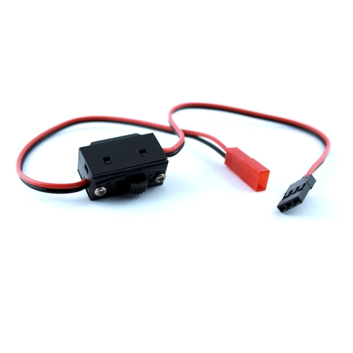 JST Stecker --> JR UNI Buchse mit Schalter Servokabel JST Stecker --> JR UNI Buchse mit Schalter Servokabel