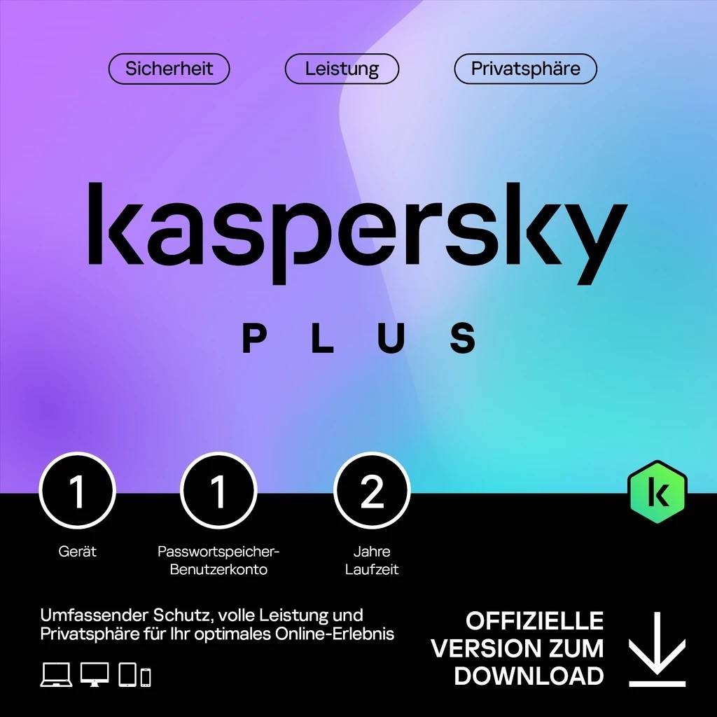 Kaspersky Plus – 1 Device. 2 Year – ESD-DownloadESD Software ESD-Lizenzen