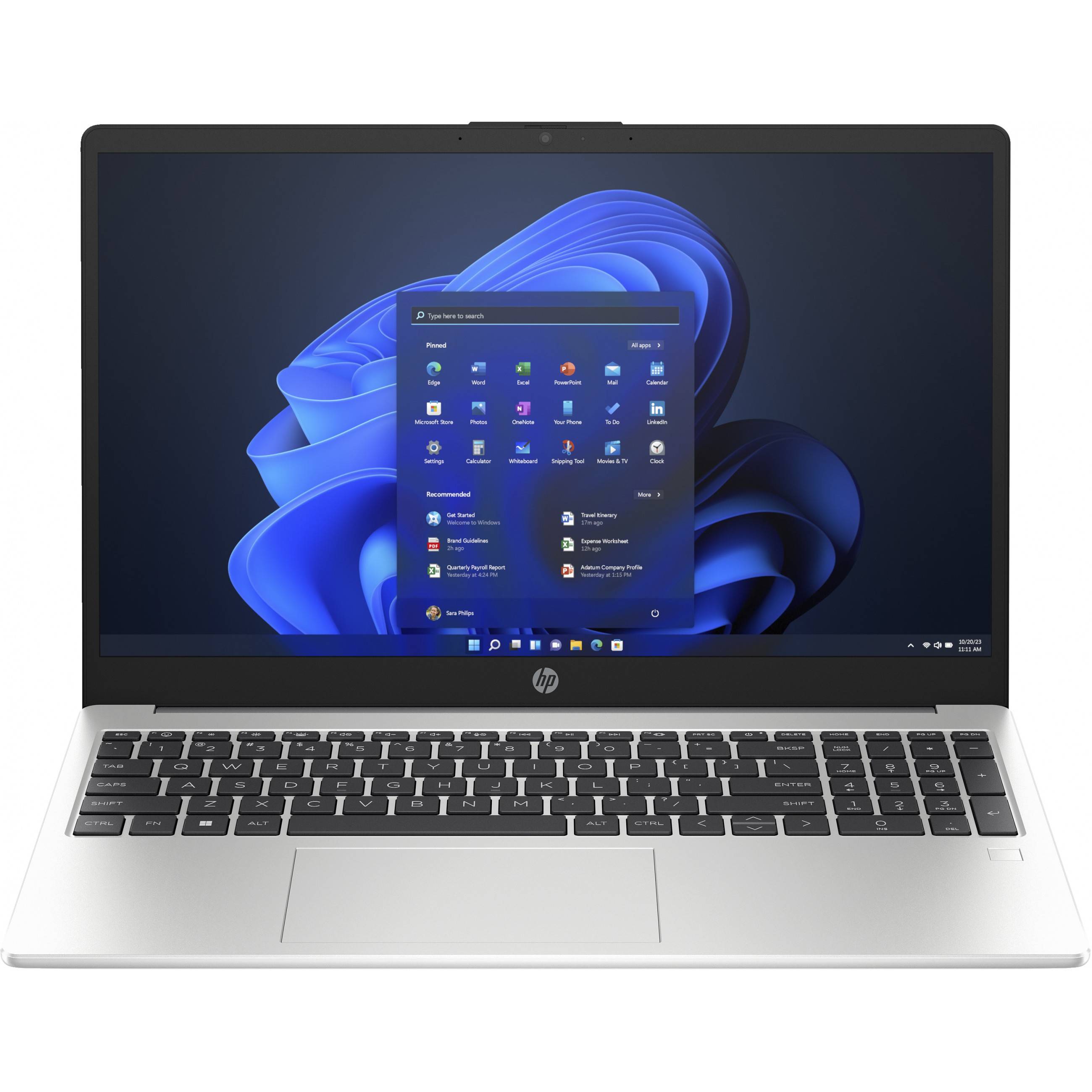 HP 250 G10 i7 1355U/16GB/512SSD/W11Home silver Notebooks & Zubehör