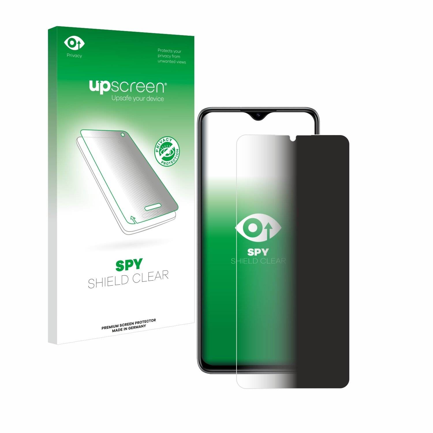 upscreen Spy Shield Sichtschutz-Folie für ZTE Blade