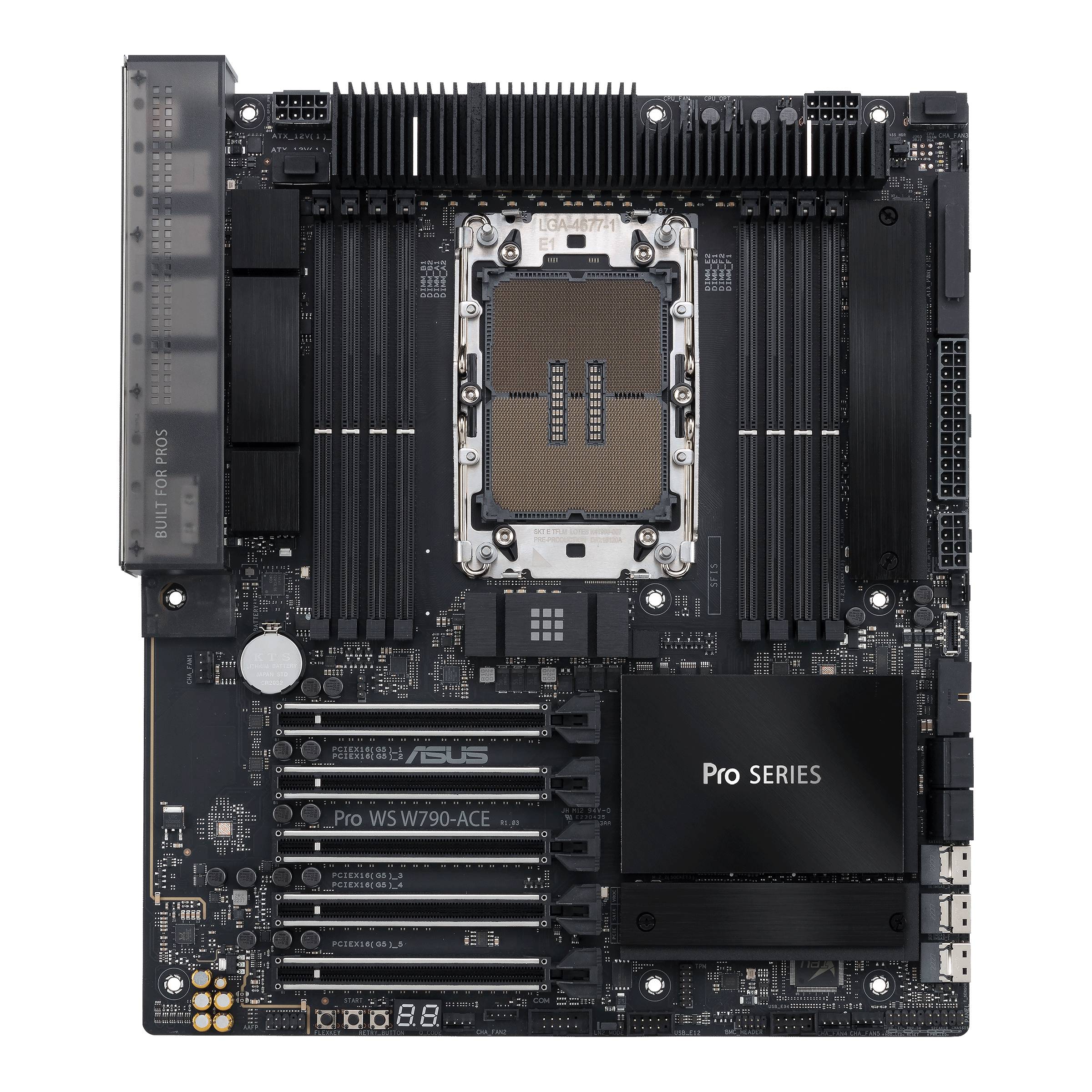 MB PRO WS W790-ACE Intel,LGA4677,DDR5,CEB