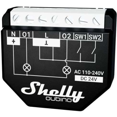 Shelly Qubino WAVE 2PM Home & Living Smart Relais