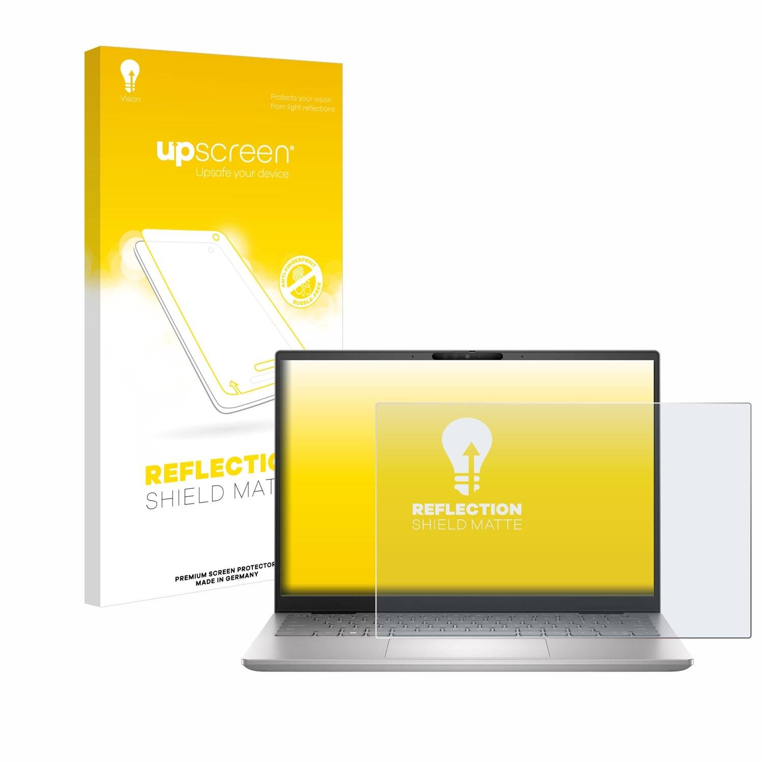 upscreen Reflection Shield Matt Schutzfolie für Dell Inspiron 14 Plus