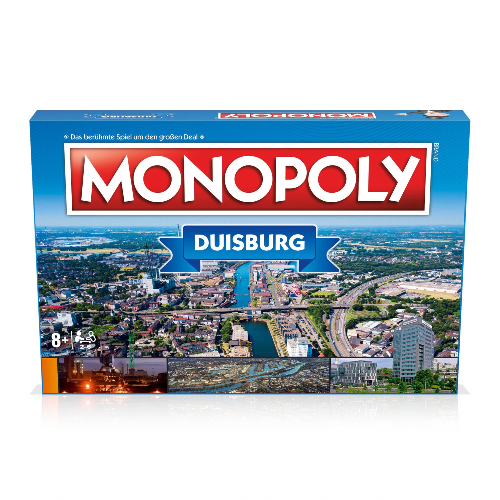 Monopoly - Duisburg Brettspiel Gesellschaftsspiel Cityedition Stadt Ausgabe