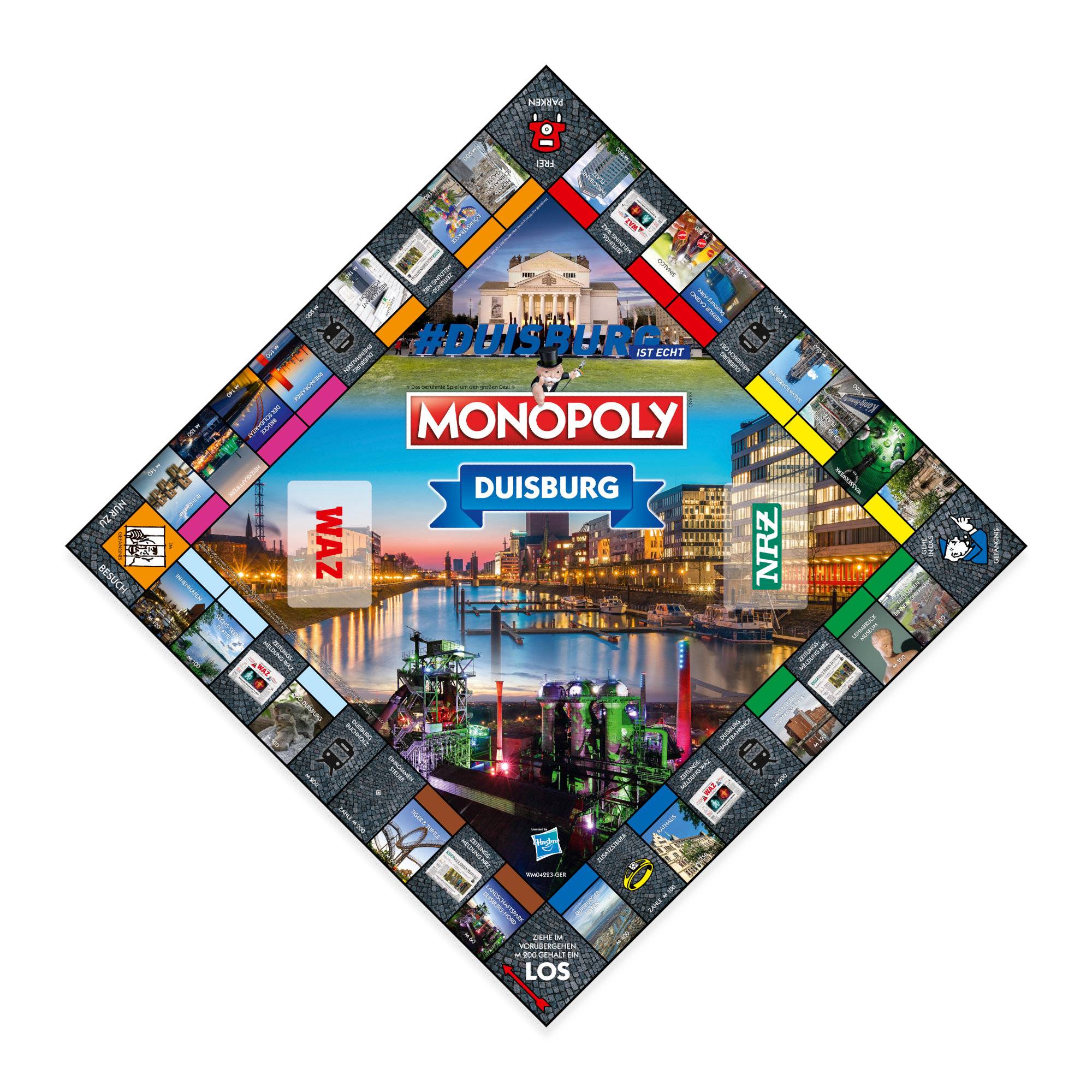 Monopoly - Duisburg Brettspiel Gesellschaftsspiel Cityedition Stadt Ausgabe