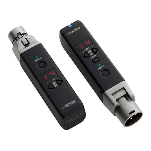 ROLAND WL-30XLR - BOSS Wireless Mikrofonadapter für dynamische Mikrofone mit XLR-Anschluss (14-Kanal-Scan)