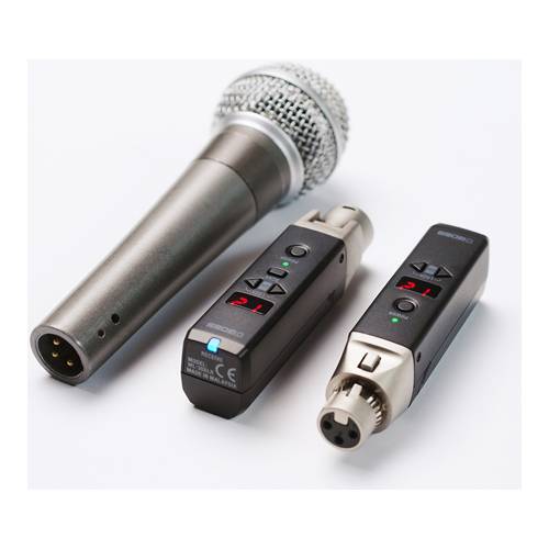 ROLAND WL-30XLR - BOSS Wireless Mikrofonadapter für dynamische Mikrofone mit XLR-Anschluss (14-Kanal-Scan)