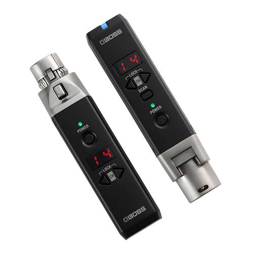 ROLAND WL-30XLR - BOSS Wireless Mikrofonadapter für dynamische Mikrofone mit XLR-Anschluss (14-Kanal-Scan)