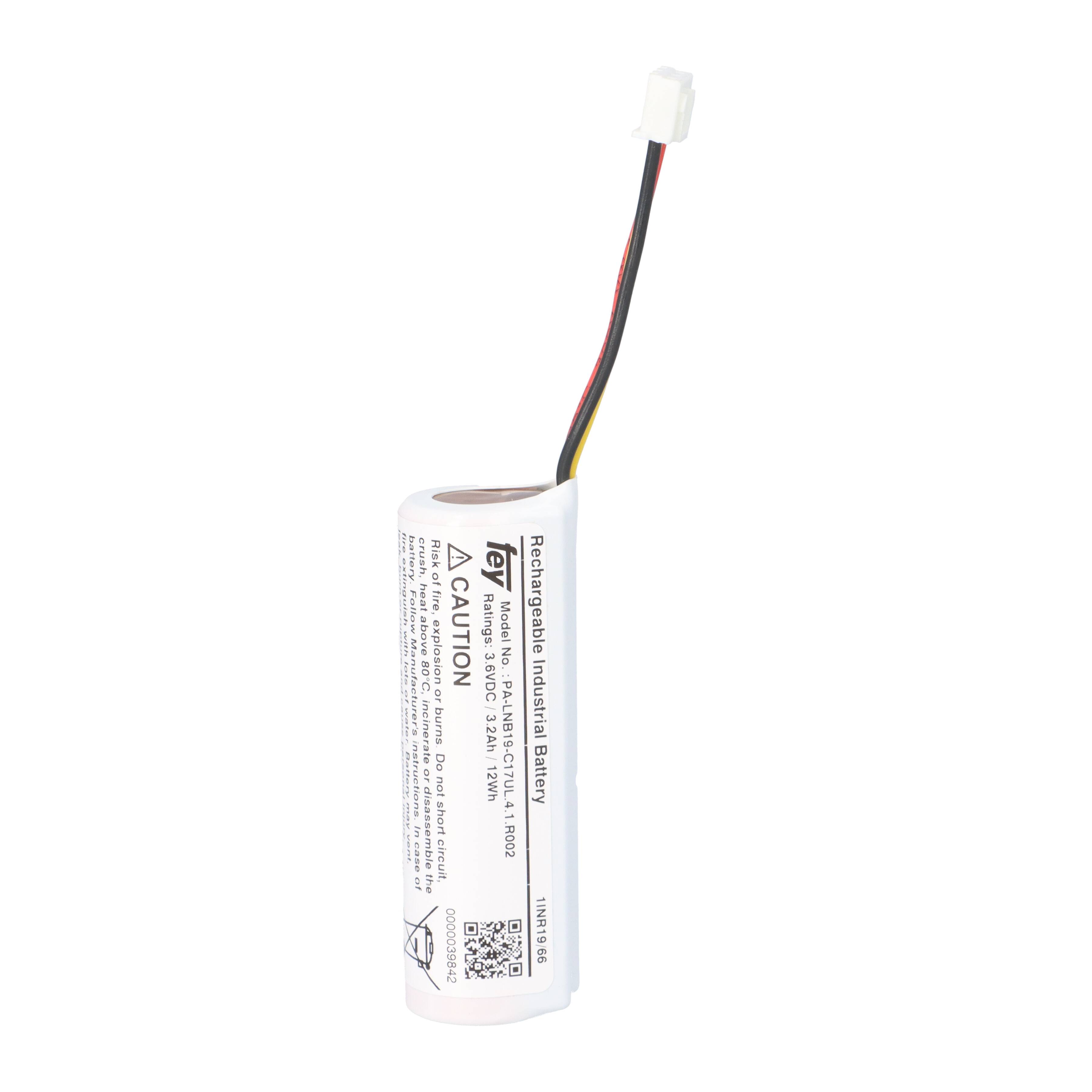 Lithium Akkupack 3,6V 3,35Ah 12Wh 1S1P PA-LNB19