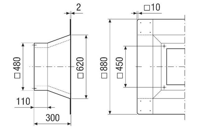Maico Flachdachsockel SOFI 35