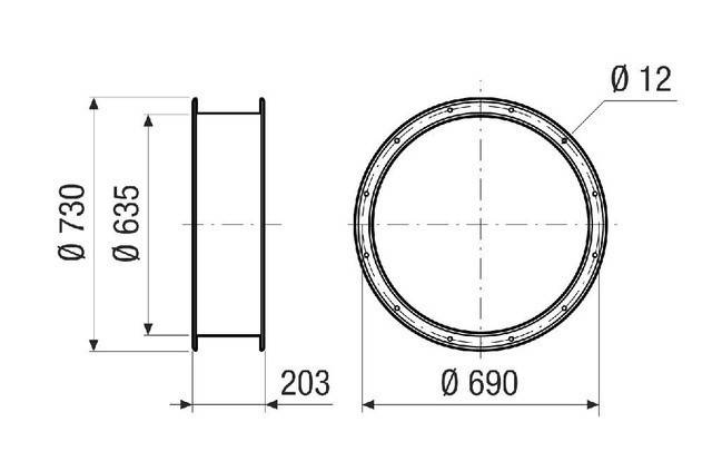 Maico Elast. Verbindungsstutzen ELI 63