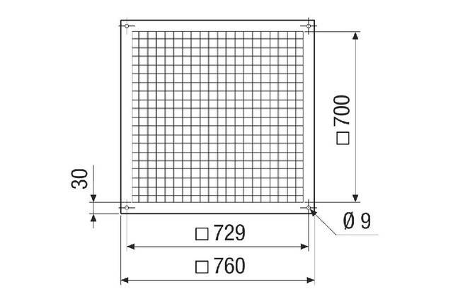 Maico Berührungsschutzgitter SGSI 63
