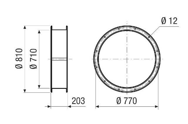 Maico Elast. Verbindungsstutzen ELI 71