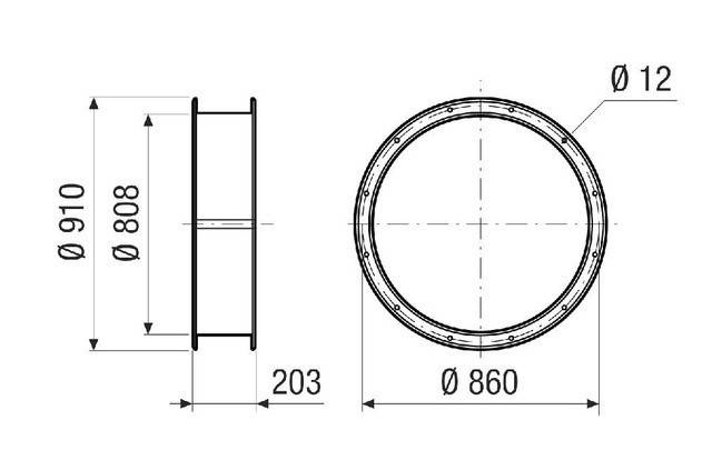Maico Elast. Verbindungsstutzen ELI 80