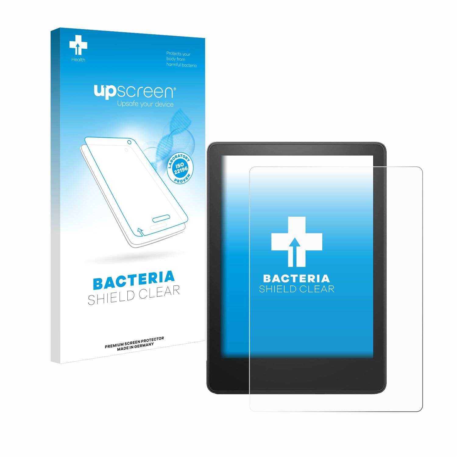 upscreen Bacteria Shield Schutzfolie für Amazon Kindle Paperwhite 2023 (11. Gen.) -