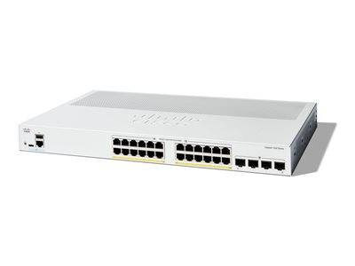CISCO Catalyst 1200 24-port GE PoE 4x1G Netzwerk & Smart Home Switch Webverwaltet