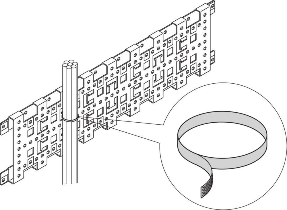 Schroff Klettband-Set 20118624