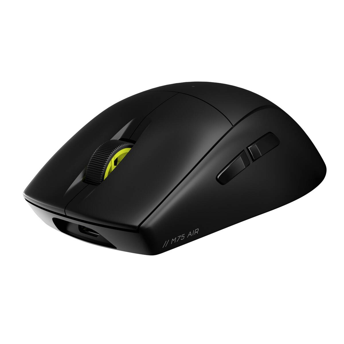 Corsair M75 AIR - Maus - optisch - 5 Tasten - kabellos - 2.4 GHz, Bluetooth -