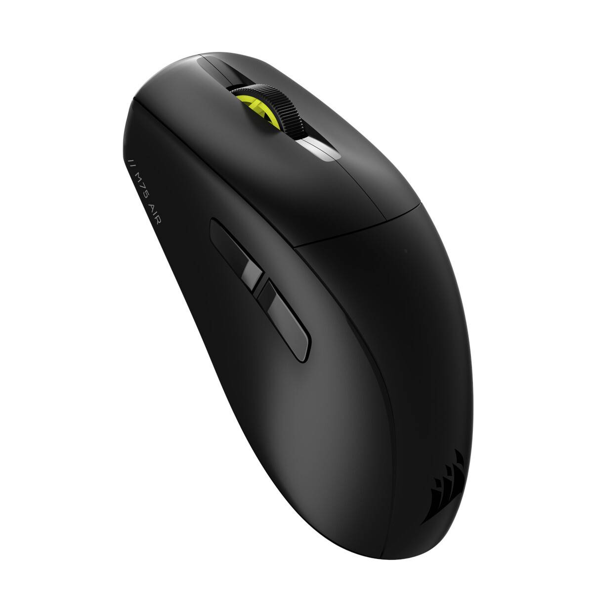 Corsair M75 AIR - Maus - optisch - 5 Tasten - kabellos - 2.4 GHz, Bluetooth -