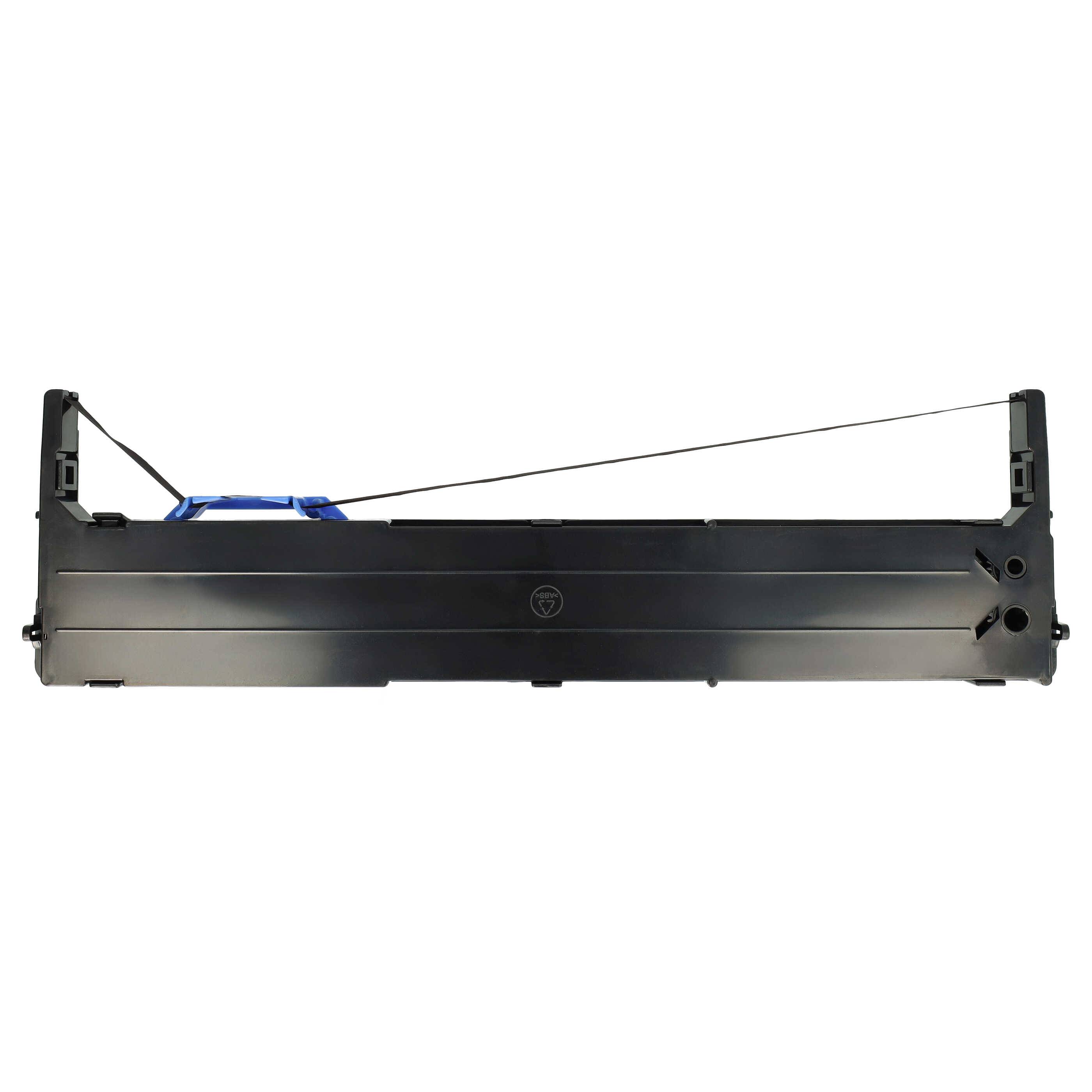 vhbw Farbband Schriftband kompatibel mit Tally 28.833.0400, 2600+ Nadeldrucker, Bondrucker - Schwarz