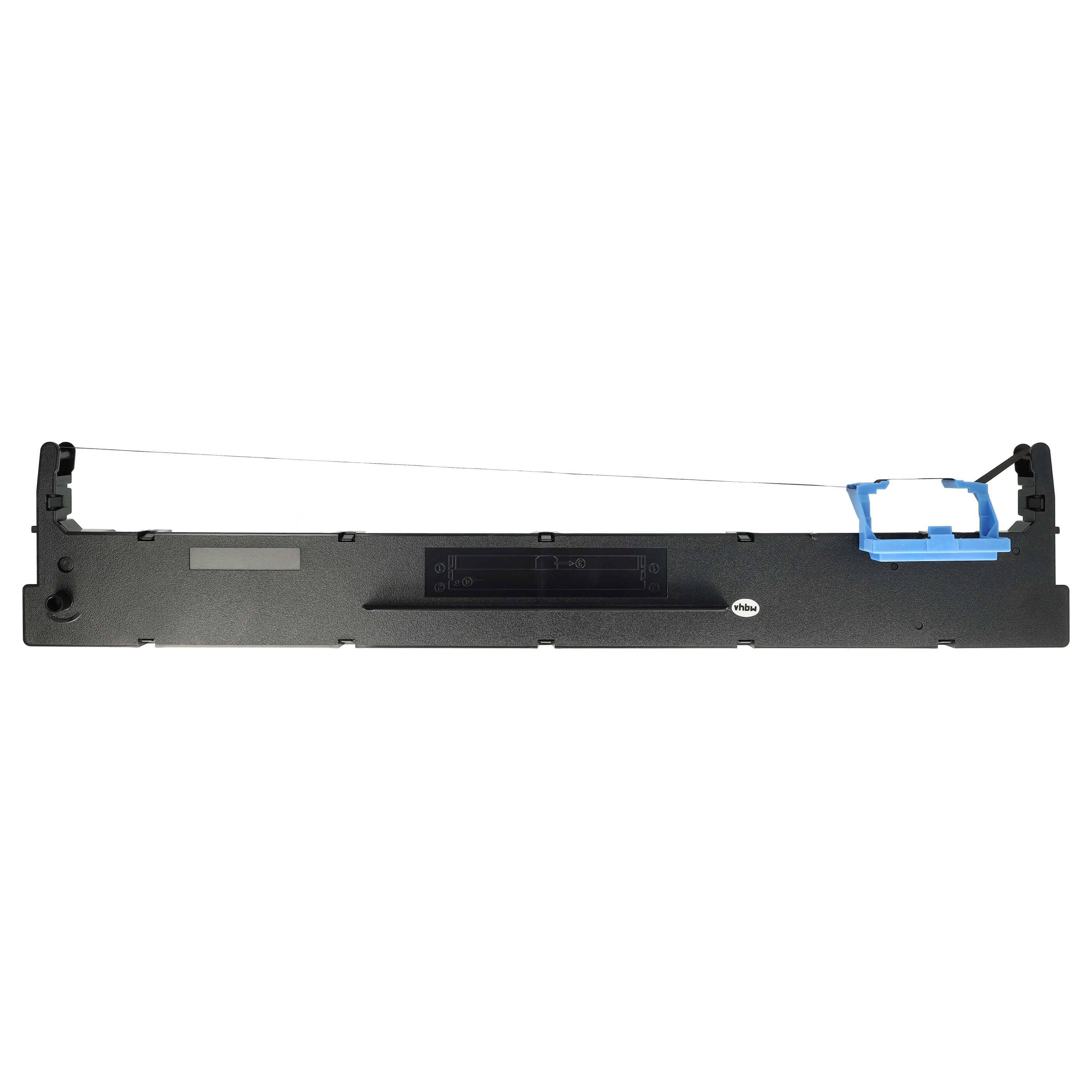 vhbw Farbband Schriftband kompatibel mit Tally 1225, 28.801.10 Nadeldrucker, Bondrucker - Schwarz