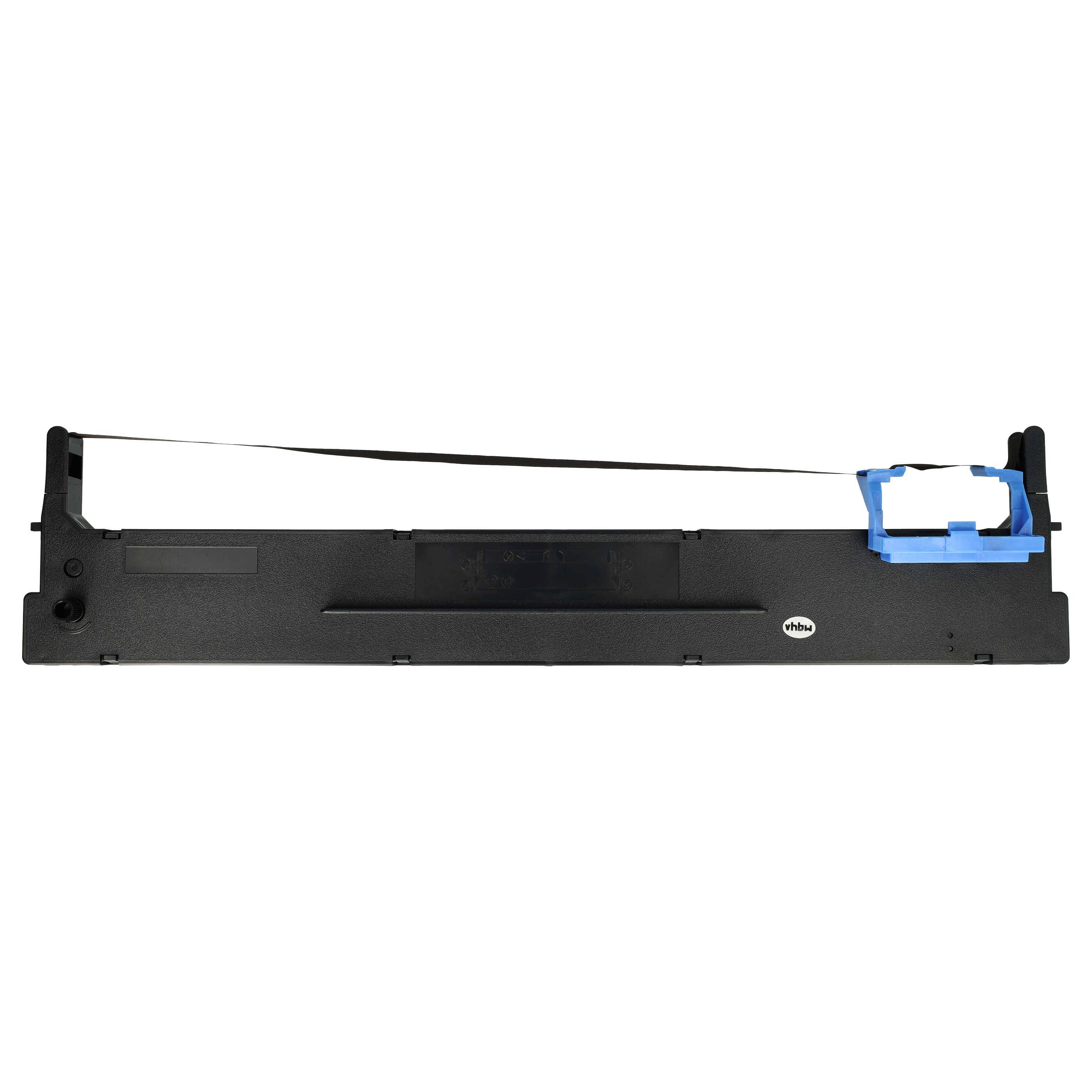 vhbw Farbband Schriftband kompatibel mit Tally 1430, TD1430 Nadeldrucker, Bondrucker - Schwarz