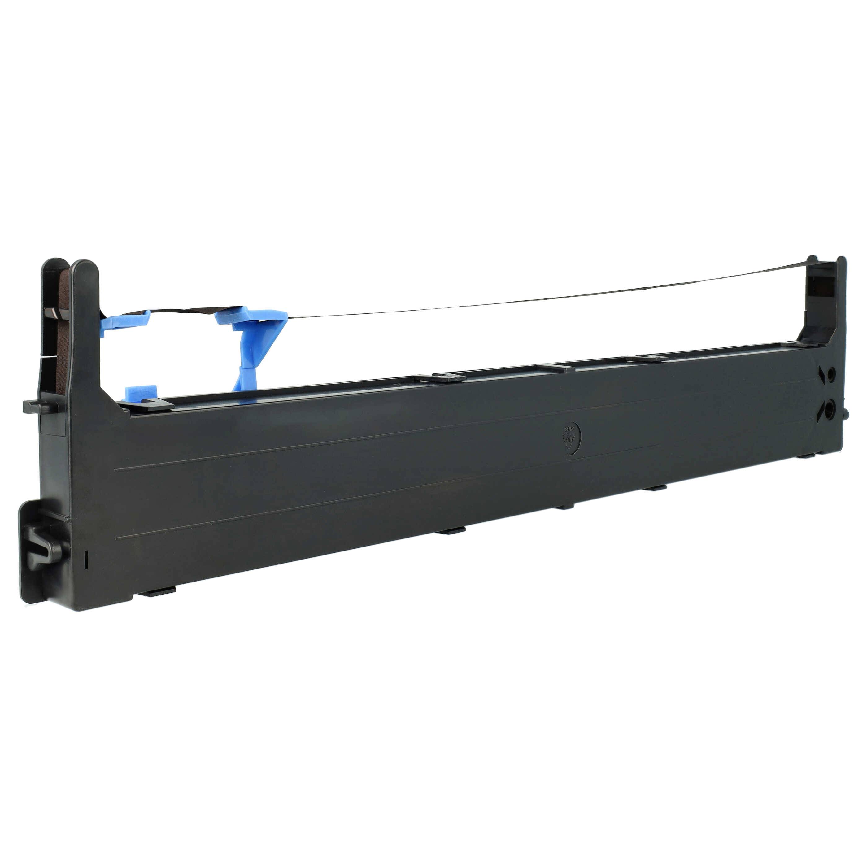 vhbw Farbband Schriftband kompatibel mit Tally 1430, TD1430 Nadeldrucker, Bondrucker - Schwarz