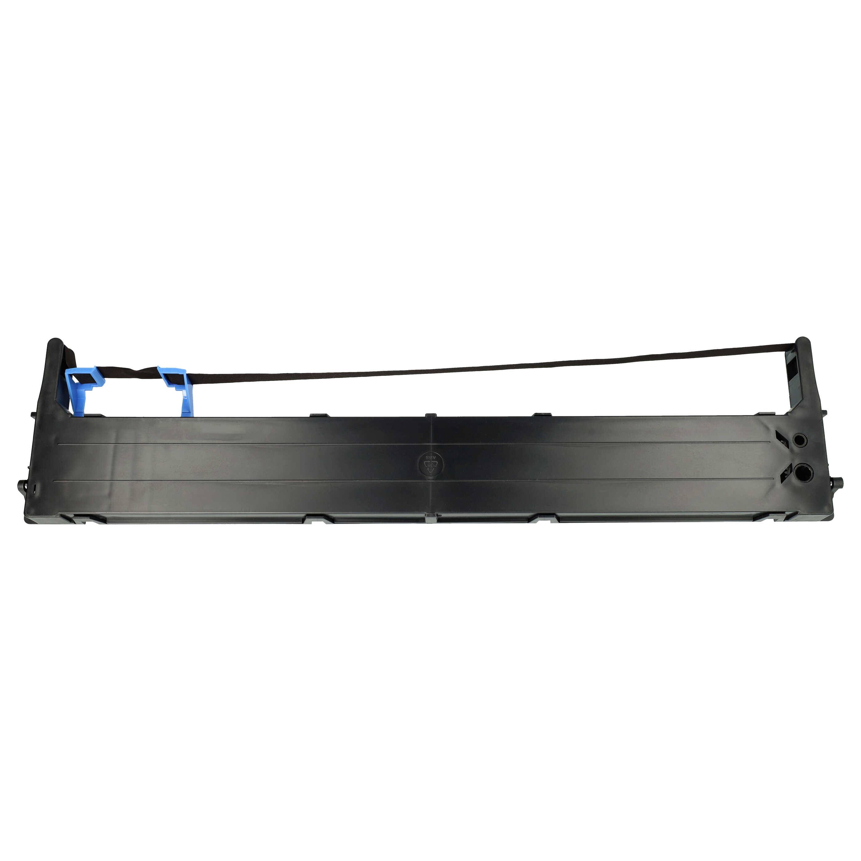 vhbw Farbband Schriftband kompatibel mit Tally 1430, TD1430 Nadeldrucker, Bondrucker - Schwarz
