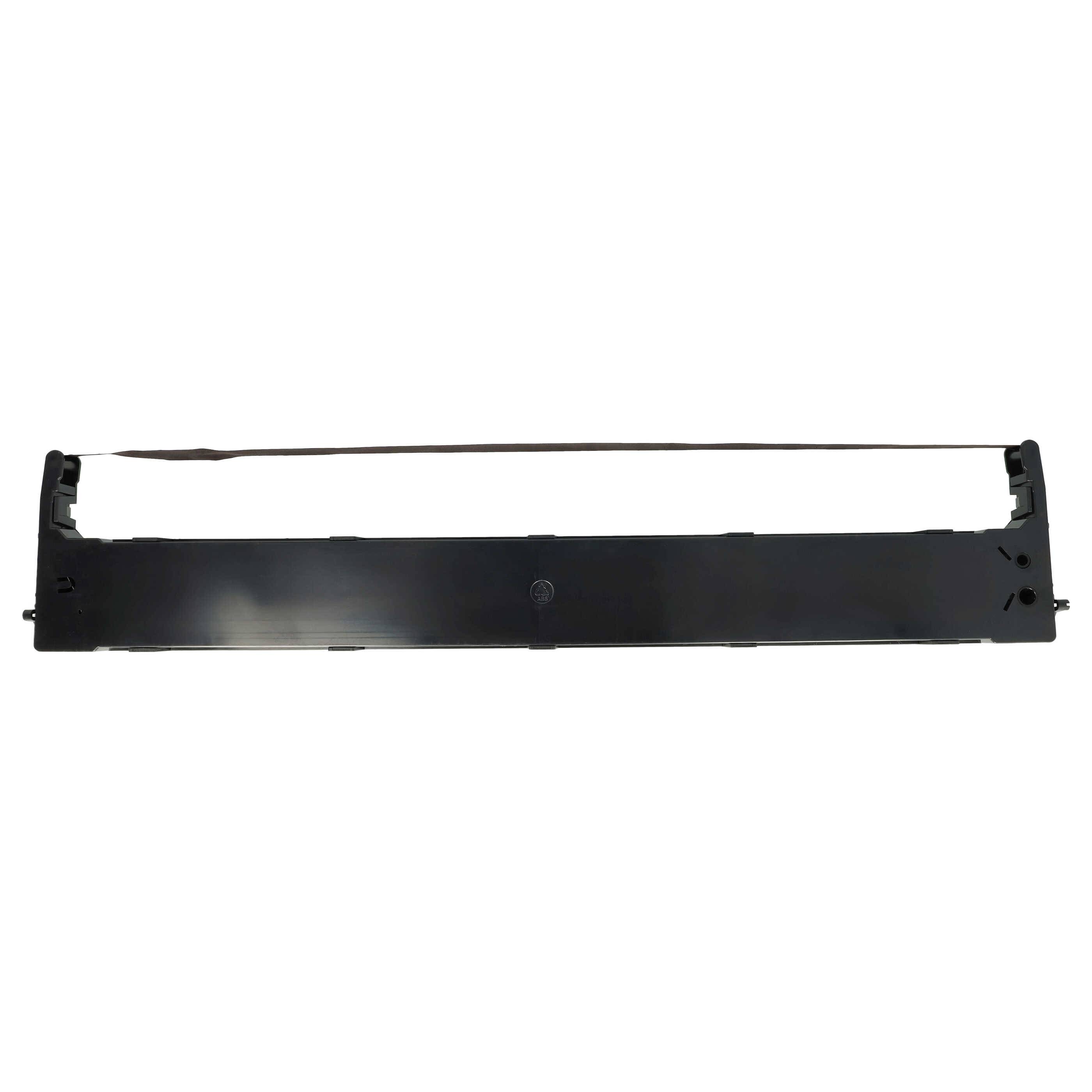 vhbw Farbband Schriftband kompatibel mit Tally 2610, 2610 Plus, 2600, 2600 Plus Nadeldrucker, Bondrucker - Schwarz