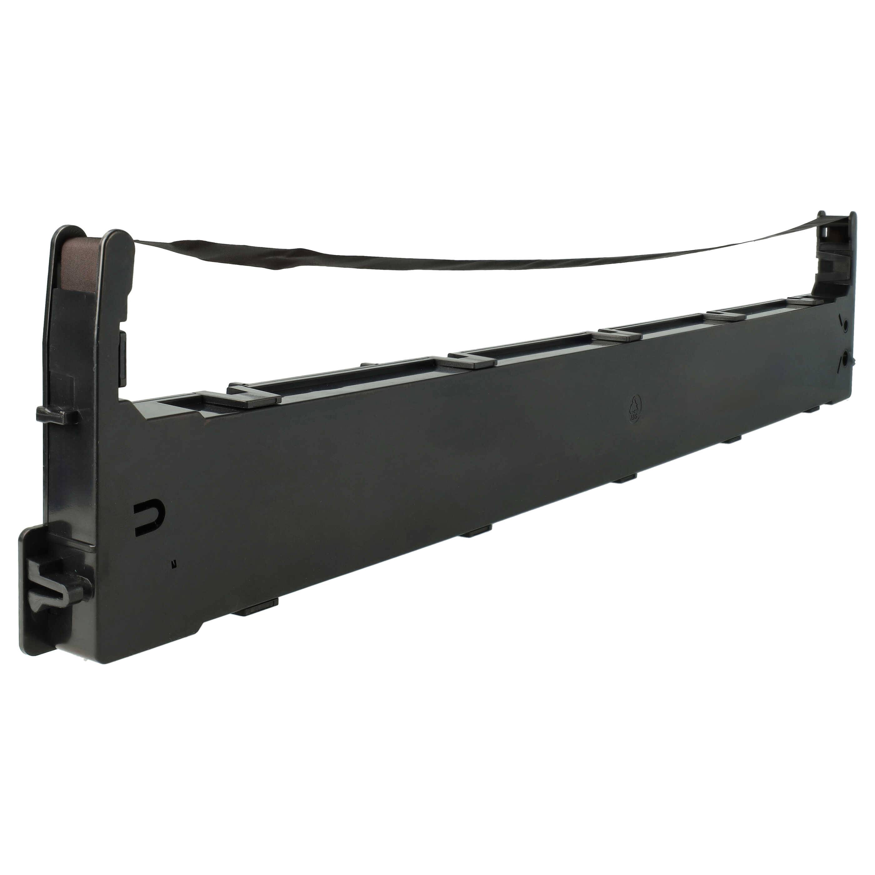 vhbw Farbband Schriftband kompatibel mit Tally 2610, 2610 Plus, 2600, 2600 Plus Nadeldrucker, Bondrucker - Schwarz