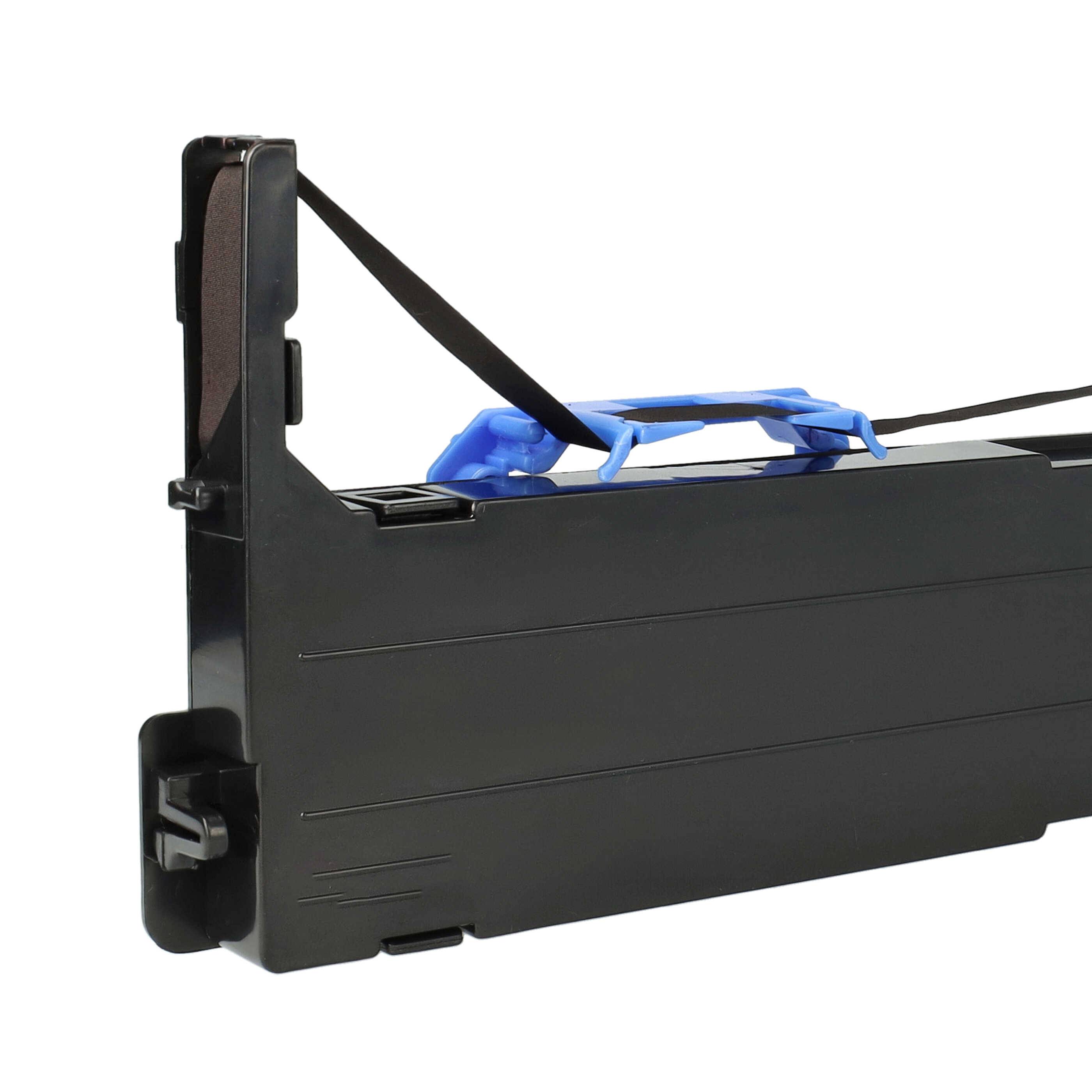 vhbw Farbband Schriftband kompatibel mit Tally 1140 | 1330 Series, 1145, 28.822.0252, 28.822.0258 Nadeldrucker, Bondrucker - Schwarz