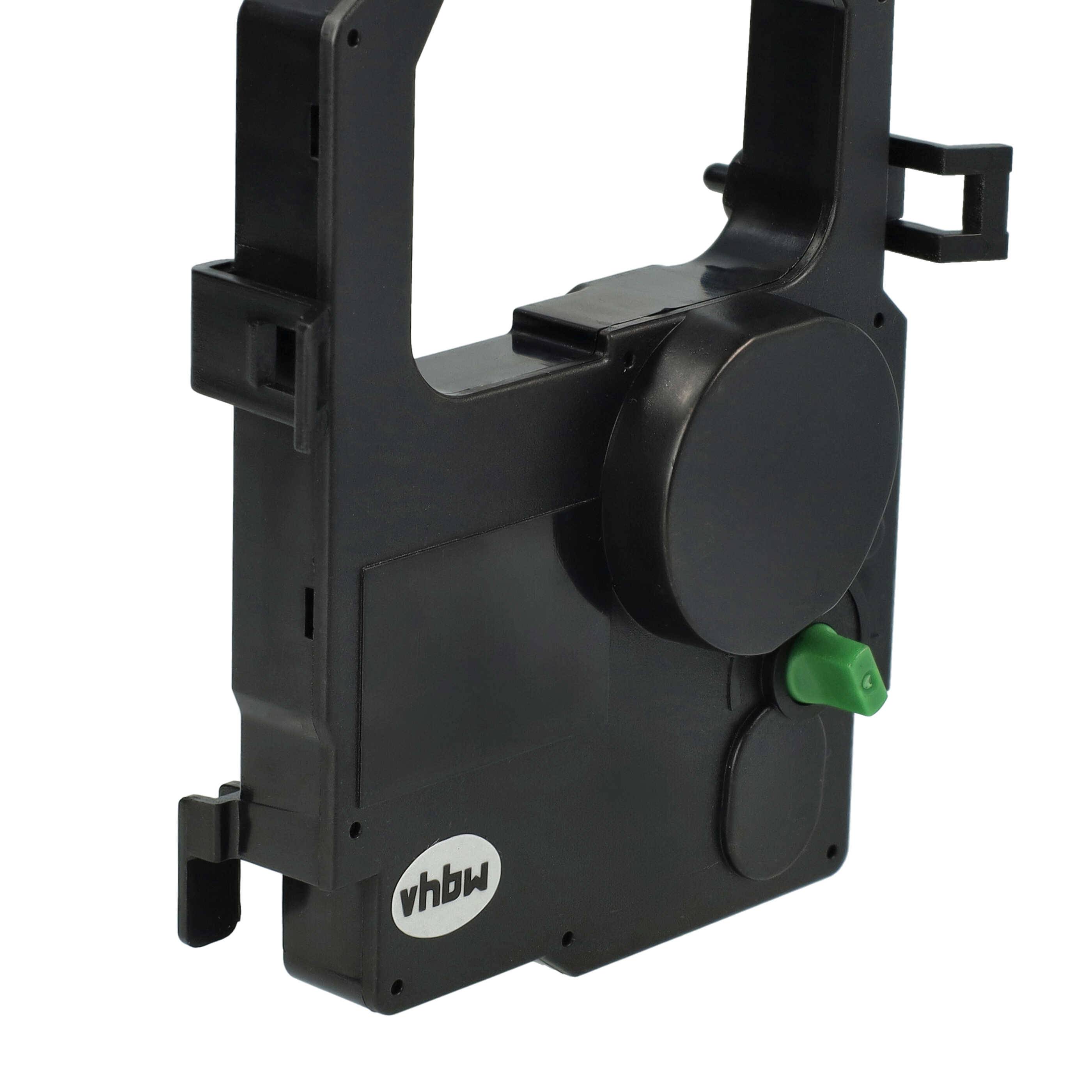 vhbw Farbband Schriftband kompatibel mit Tally MIP 480, MIP48000-AA Nadeldrucker, Bondrucker - Schwarz