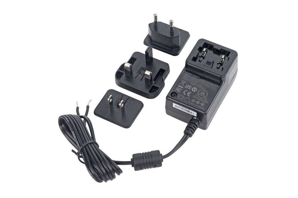 AMG Systems AMGPSU-W12-P25, 12VDC, 25W (2A) Industrienetzteil, Wandstecker Montage, inklusive Netzstecker Clip