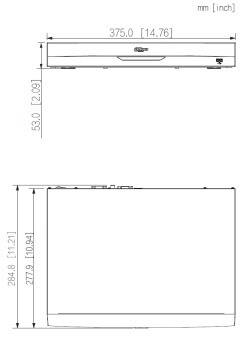 Dahua - NVR5208-EI - NVR - 8 Kanal, - 8 Kanal NVR/WizSense - H.265+/H.265/H.264+/H.264/MJPEG Codec - Max 384Mbps Bandbr