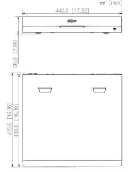 Dahua - NVR5416-EI - NVR - 16 Kanal, - 16 Kanal NVR/WizSense - H.265+/H.265/H.264+/H.264/MJPEG Codec - Max 384Mbps Band
