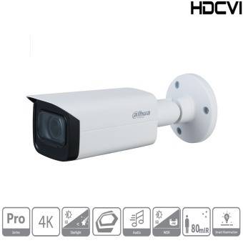 Dahua - HAC-HFW2802TUP-Z-A - HDCVI - Bullet, - 8MP/Starlight - 2,7~13,5mm motor. Objektiv - Max. 15fps@8MP - HDCVI/AHD/