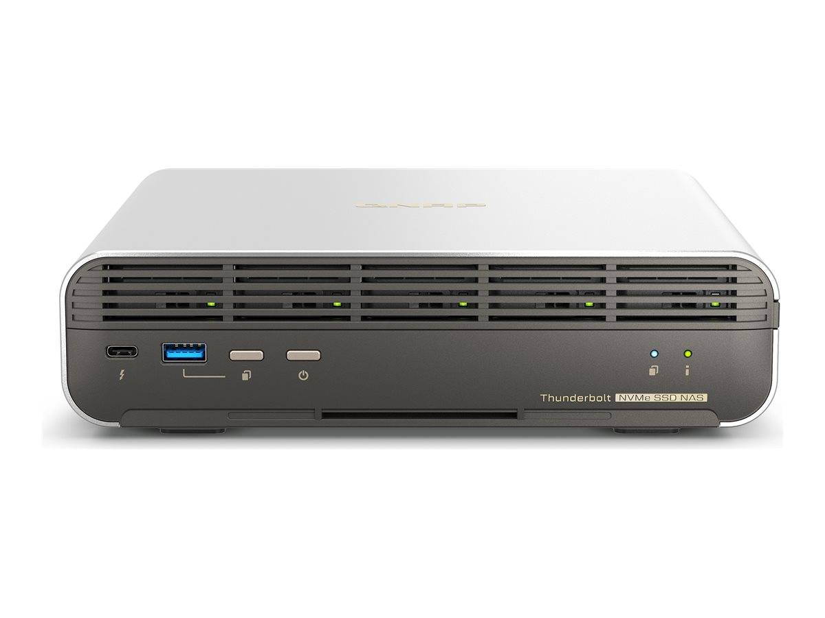 QNAP TBS-H574TX - NAS-Server - 5 Schächte - RAID JBOD, RAID 0, 1, 10, 5, 50, 6, 60, 60 Hot Spare