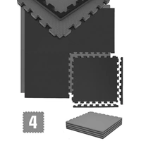2 cm Dick: 1m² Bodenschutz Fitnessmatte - 4 Sportmatten 50 x 50 cm 2 cm Dick: 1m² Bodenschutz Fitnessmatte - 4 Sportmatten 50 x 50 cm