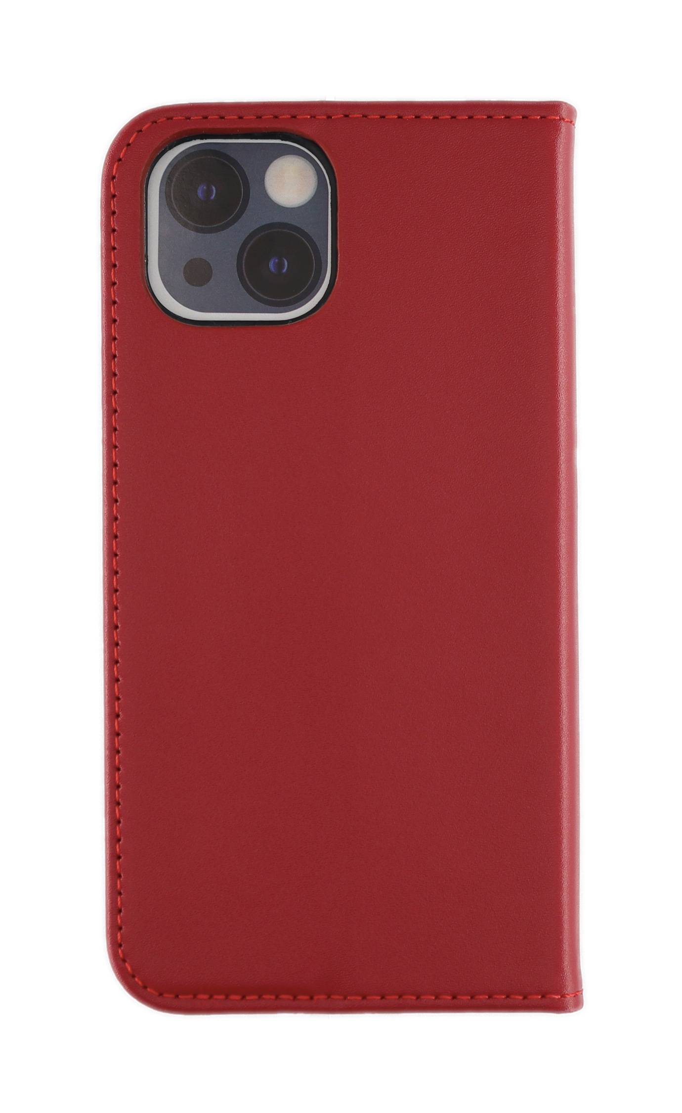 JAMCOVER Echt Leder Bookcase für Apple iPhone 14 - Handytasche mit Kartenfach und Standfunktion