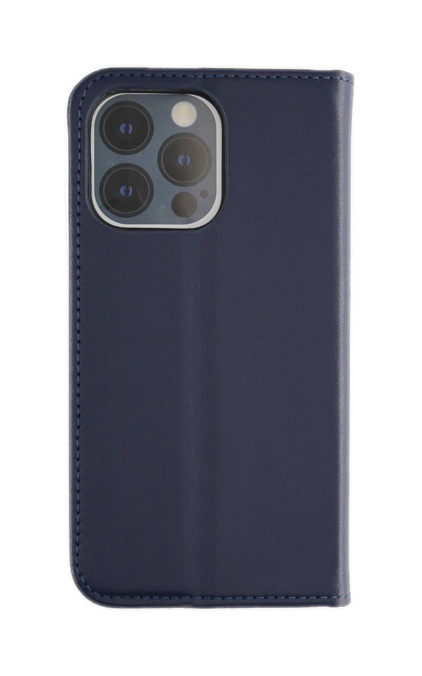 JAMCOVER Echt Leder Bookcase für Apple iPhone 14 Pro - Handytasche mit Kartenfach und Standfunktion