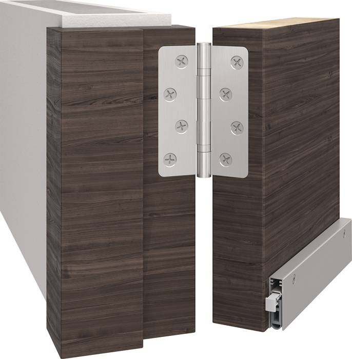 Türdichtung Kältefeind Allround® 1-1075 1-s.L.1083mm Alu.silberf.HLT L/R ATHMER