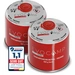 EVOCAMP 2x 500g Propan/Butan Gaskartusche mit Schraubventil - Zuverlässige Energie für Camping und Outdoor EVOCAMP 2x 500g Propan/Butan Gaskartusche mit Schraubventil - Zuverlässige Energie für Camping und Outdoor