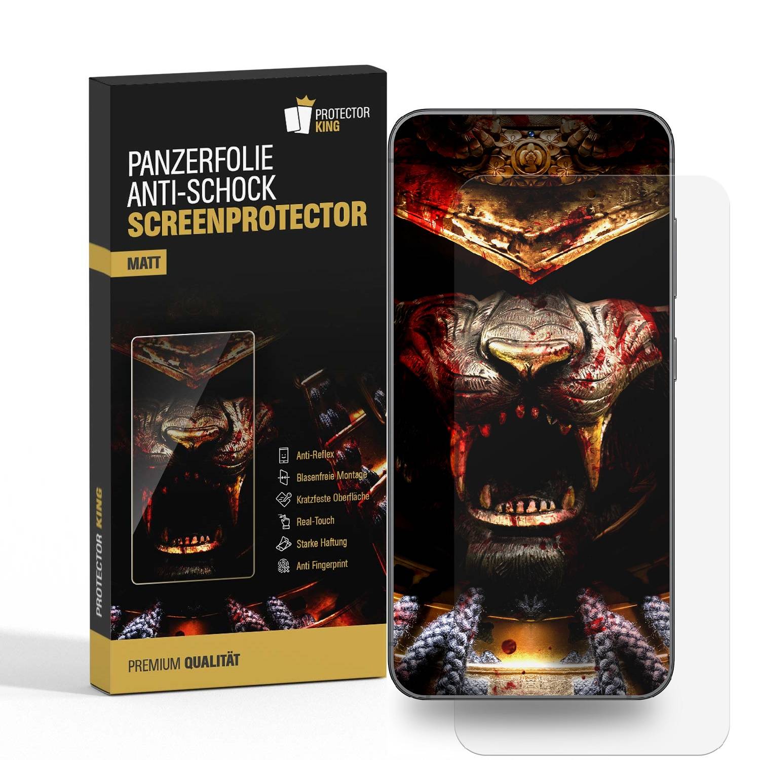6x Flexibles Nano-Glass für Samsung galaxy A54 5G ENTSPIEGELT Displayschutz Panzerglas Schutzglas Schutzfolie MATT ANTI-REFLEX