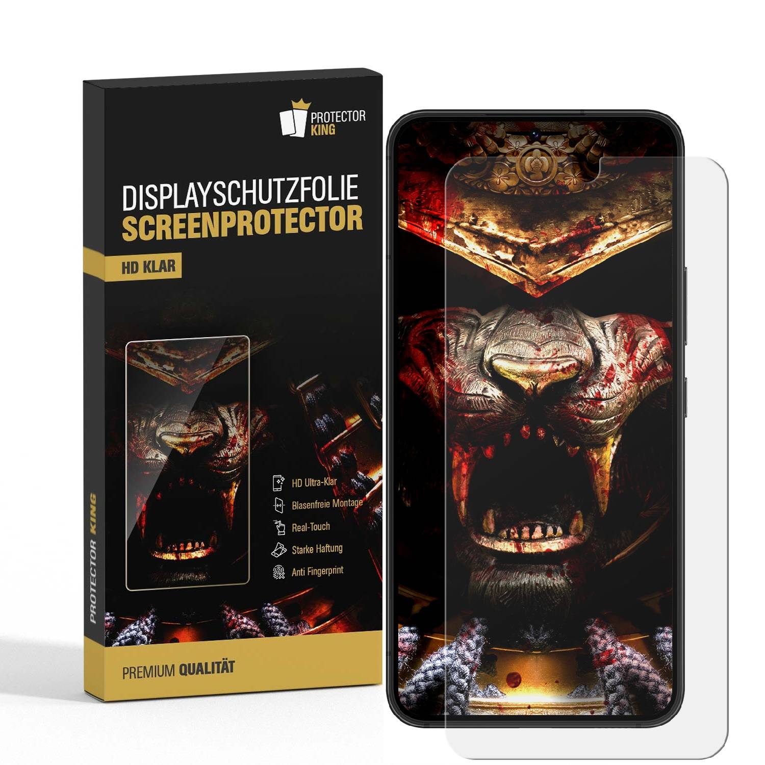 2x Displayschutzfolie für Samsung Galaxy A54 5G PREMIUM Displayschutz Schutzfolie 3D KLAR Folie