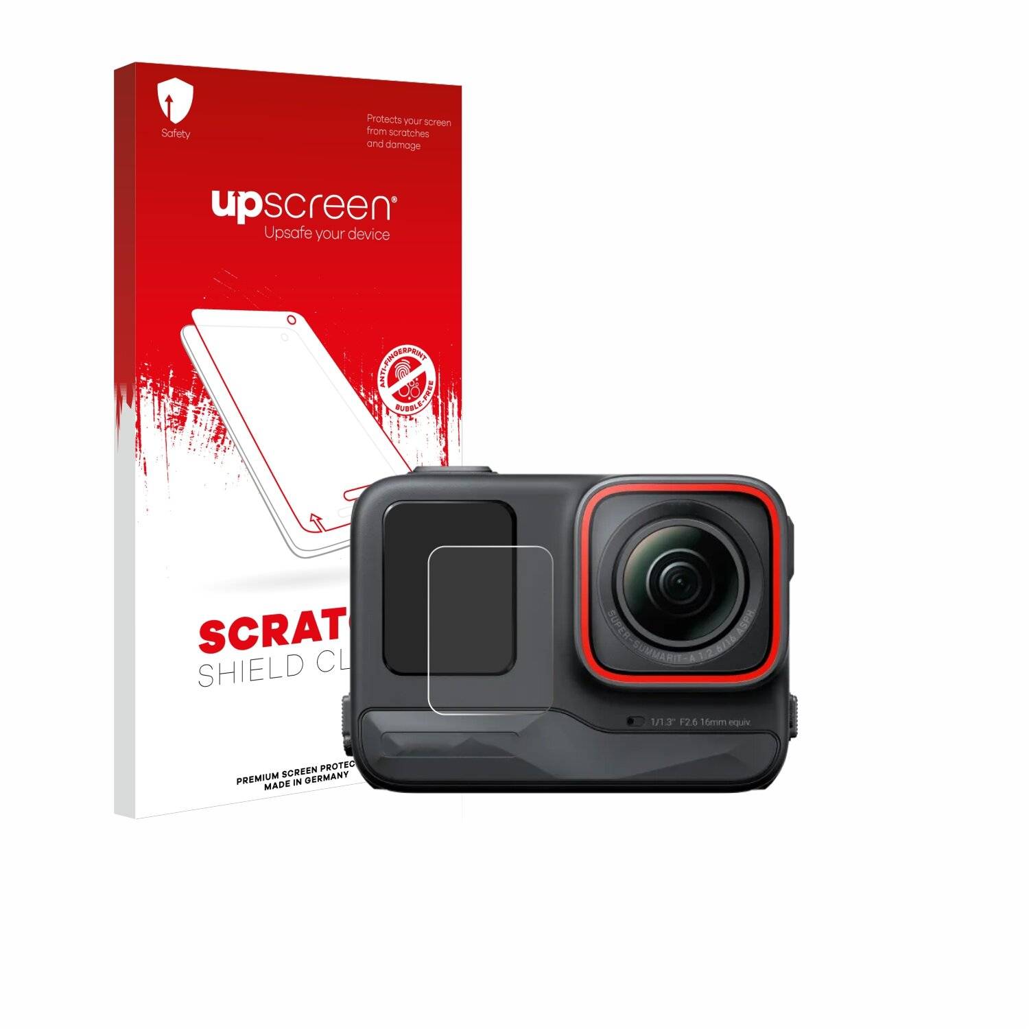 upscreen Scratch Shield Schutzfolie für Insta360 Ace Pro (Vorderes