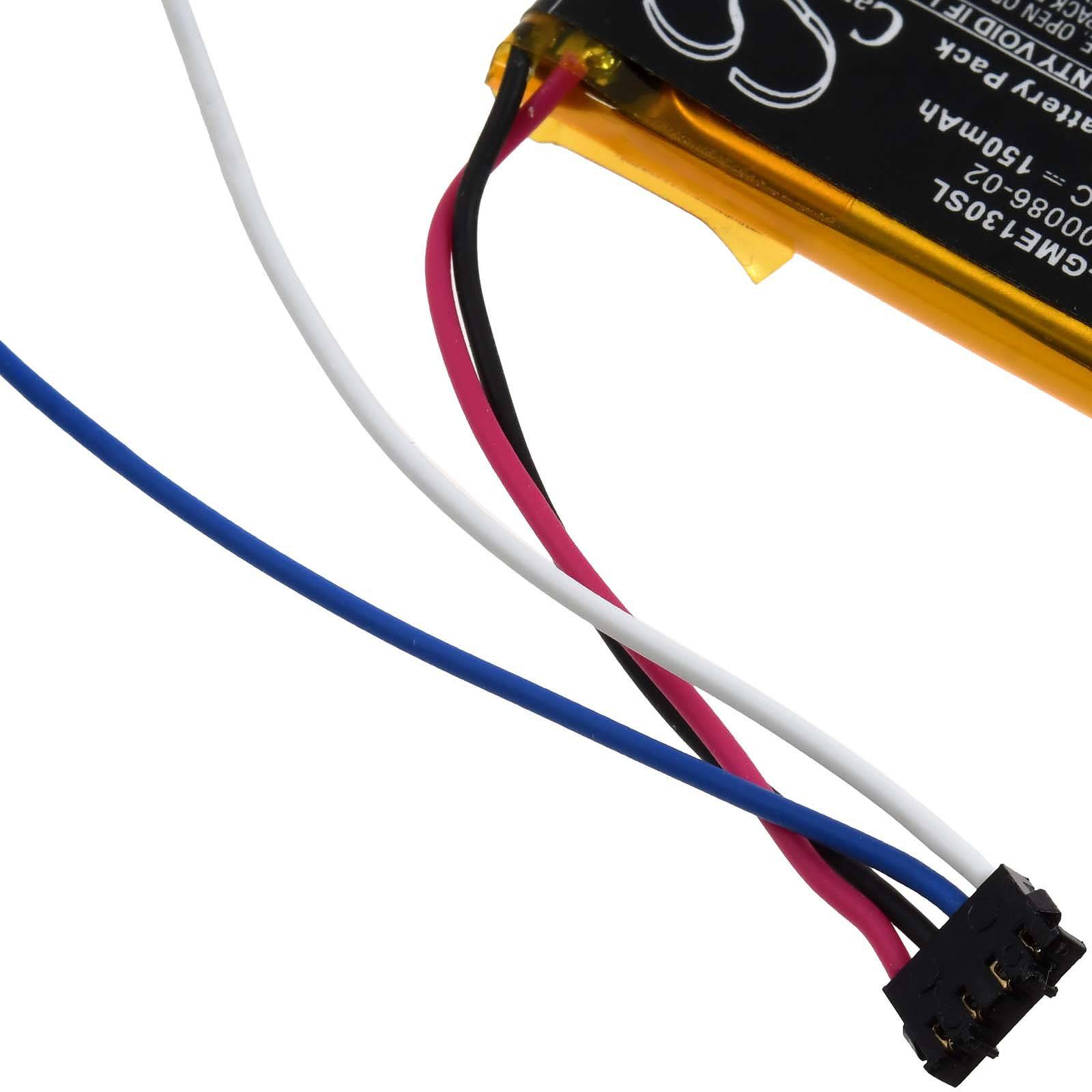 Powery Akku für GPS-Fahrrad-Computer Garmin Edge 130, Edge 130 Plus, 3,7V, Li-Polymer