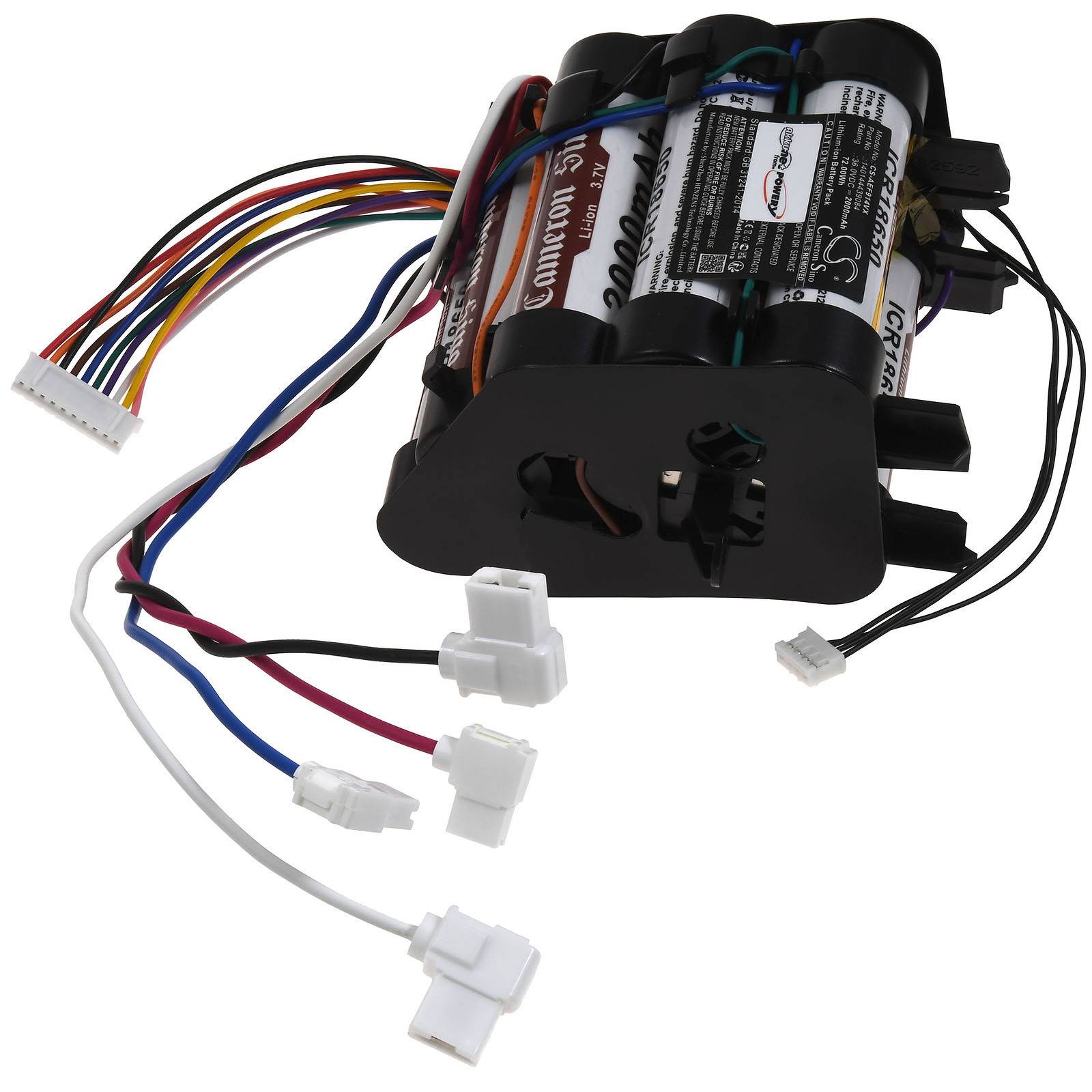 Powery Akku für Hand-Staubsauger AEG Electrolux Pure F9FlexLift PF9, 36V, Li-Ion